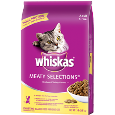 WHISKAS Adult Meaty Selections 2.72 kg