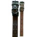 Dog Collar Leather with Spikes 40 mm