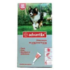 Advantix for Dogs Medium Breed 10-25 kg