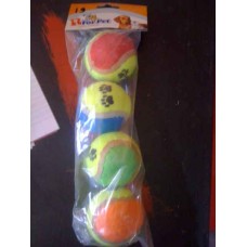Colorful Tennis Balls - 4 Balls