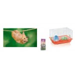 Hamster Cage imac Criceti 2+ Hamster+ Litter wood pellets+ Food